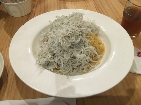 しらすパスタ