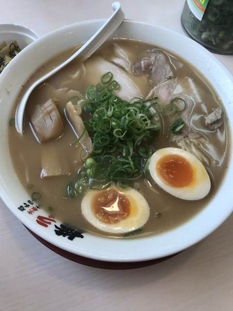 夏でもラーメン